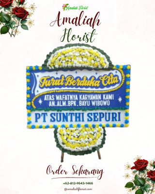 Papan Bunga Duka di Ranggagata