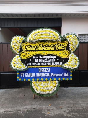 Papan Bunga Duka di Ranggagata