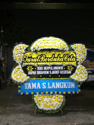 Papan Bunga Duka di Ranggagata