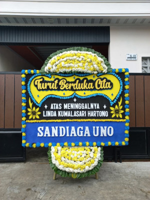 Papan Bunga Duka di Ranggagata