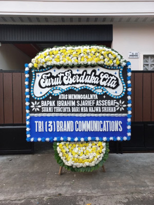 Papan Bunga Duka di Ranggagata